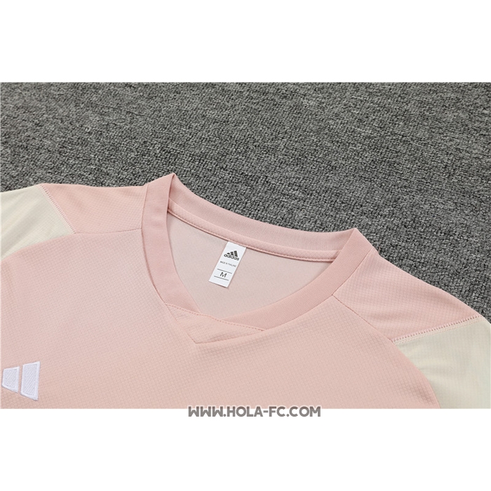 Chandal del Lyon 2023-2024 Manga Corta Rosa - Pantalon Corto